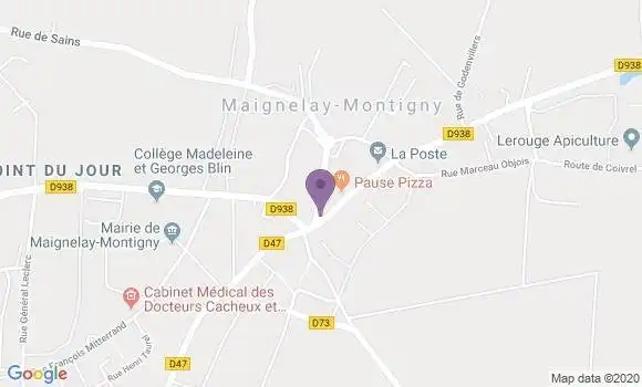 Localisation Maignelay Montigny - 60420