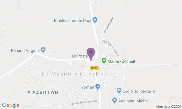 Localisation Le Mesnil En Thelle Bp - 60530