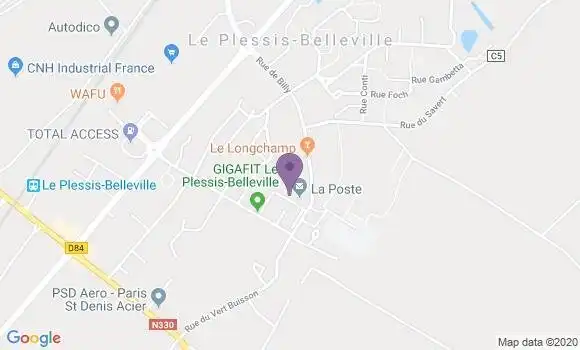 Localisation Le Plessis Belleville - 60330