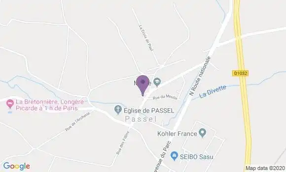 Localisation Pont l
