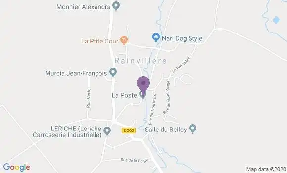 Localisation Rainvillers Bp - 60155