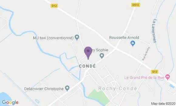 Localisation Rochy Conde Bp - 60510