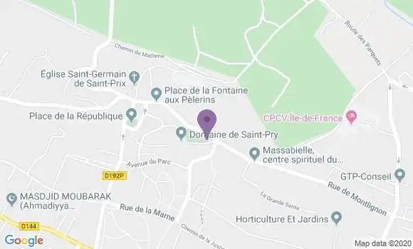 Localisation Saint Prix Ap - 07270
