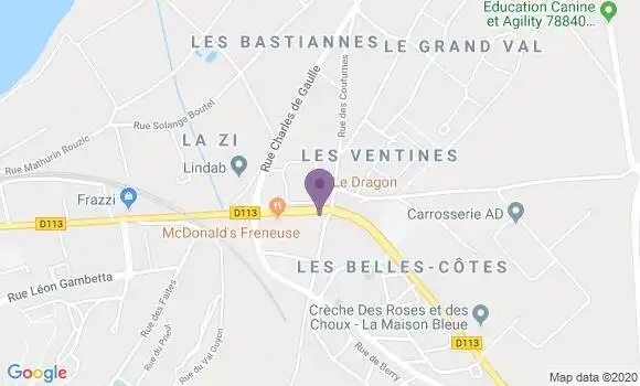Localisation Sainte Genevieve Bp - 60730