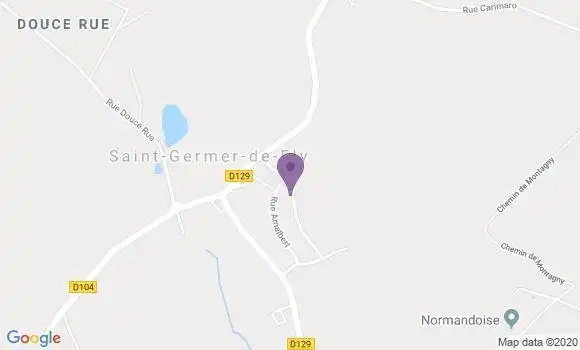Localisation Saint Germer de Fly Bp - 60850