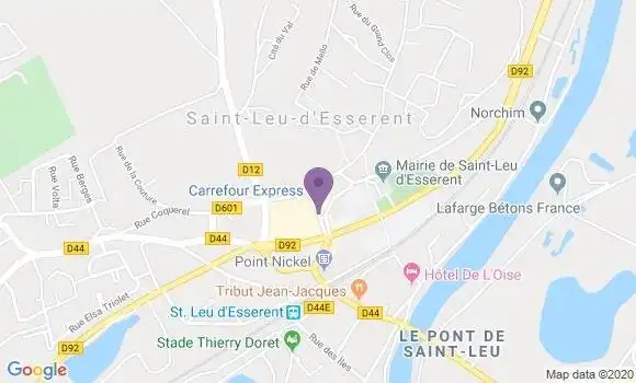 Localisation Saint Leu d