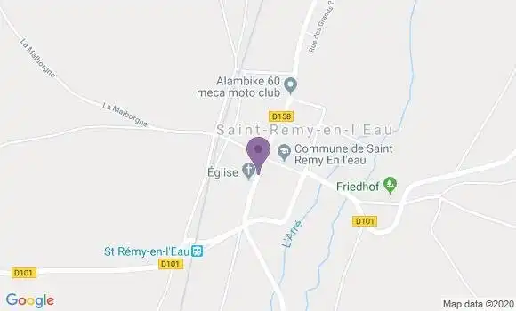 Localisation Saint Remy En l