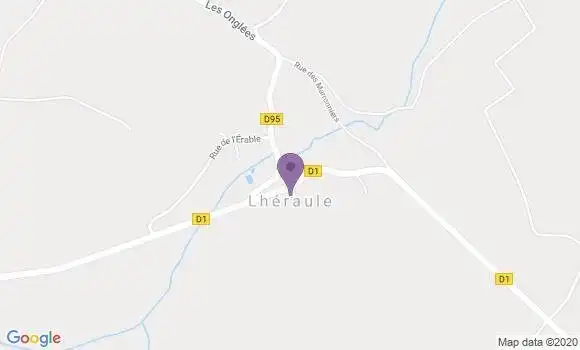Localisation Savignies Bp - 60650