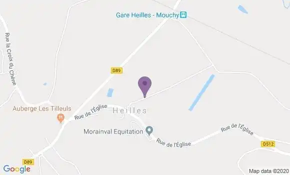 Localisation Ully St Georges Bp - 60730