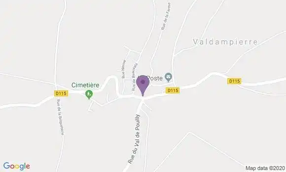 Localisation Valdampierre Bp - 60790