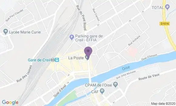 Localisation Creil Gambetta - 60100