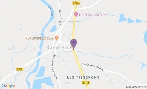 Localisation Saint Victor Ap - 07410