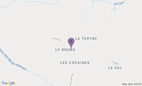 Localisation Le Bourg Saint Leonard Ap - 61310