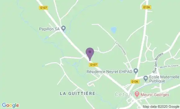 Localisation Ceton Bp - 61260