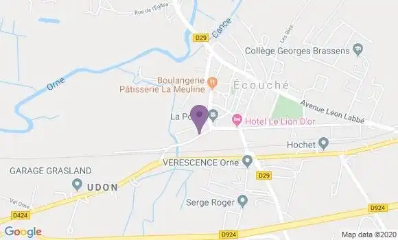 Localisation Ecouche Bp - 61150