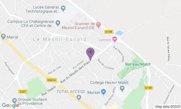 Localisation L Epinay le Comte Ap - 61350