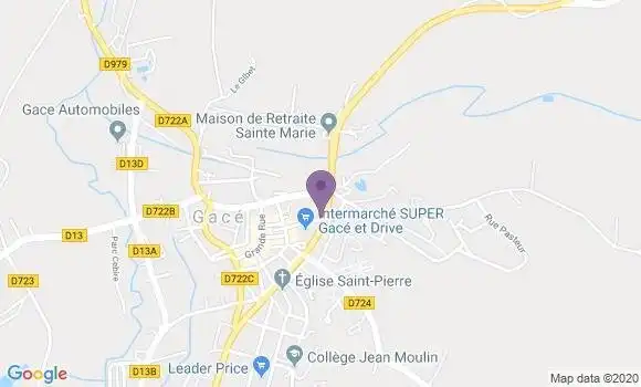Localisation Gace - 61230