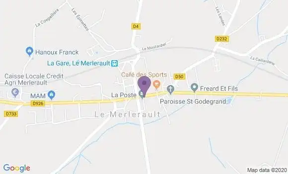 Localisation Le Merlerault Bp - 61240