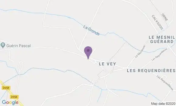 Localisation Necy Ap - 61160