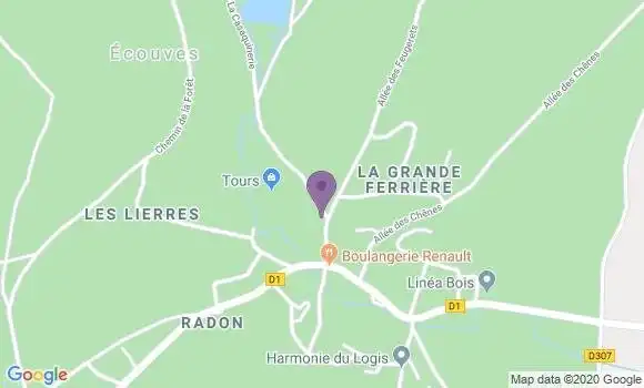 Localisation Radon Ap - 61250