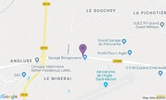 Localisation Saint Sulpice sur Risle Bp - 61300