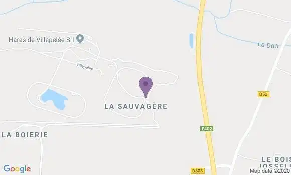 Localisation La Sauvagere Ap - 61600