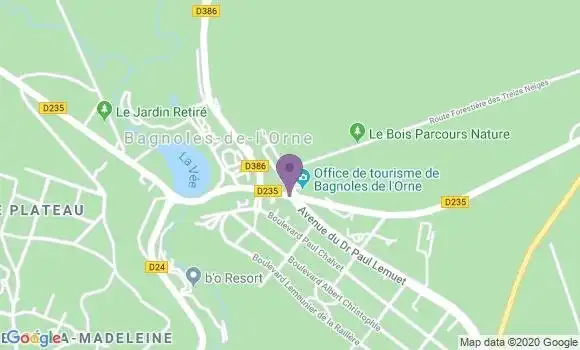 Localisation Bagnoles Chateau Bp - 61140
