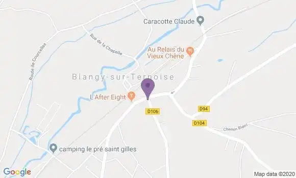 Localisation Blangy sur Ternoise Bp - 62770