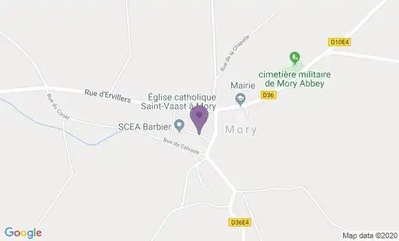 Localisation Boyelles Bp - 62128