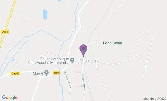 Localisation Dieval Ap - 62460