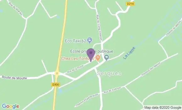 Localisation Eperlecques Bp - 62910