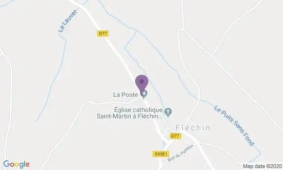 Localisation Flechin Bp - 62960