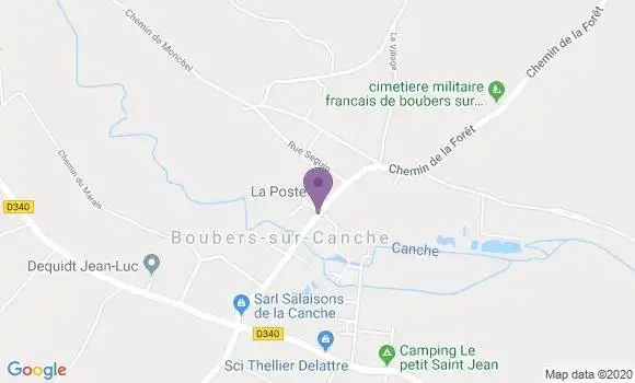 Localisation Boubers Bp - 62270