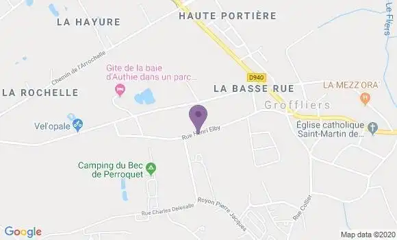 Localisation Groffliers Ap - 62600