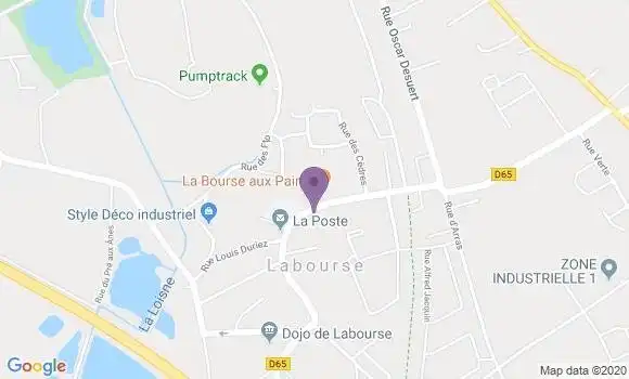 Localisation Labourse Bp - 62113