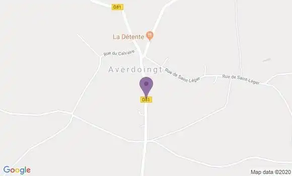 Localisation Maizieres Ap - 62127