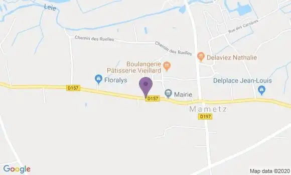 Localisation Mametz Bp - 62120
