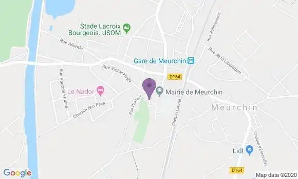 Localisation Meurchin Bp - 62410