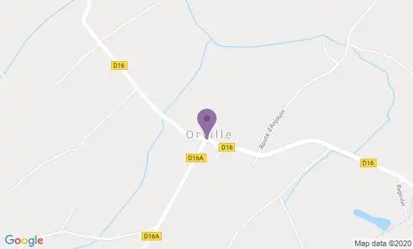 Localisation Orville Ap - 62760