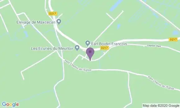 Localisation Ruminghem Bp - 62370