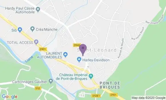 Localisation Saint Leonard Bp - 62360