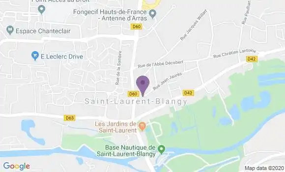 Localisation Saint Nicolas Bp - 62223
