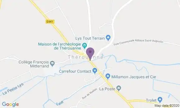 Localisation Therouanne - 62129
