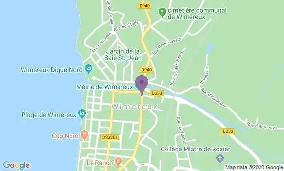 Localisation Wimereux - 62930