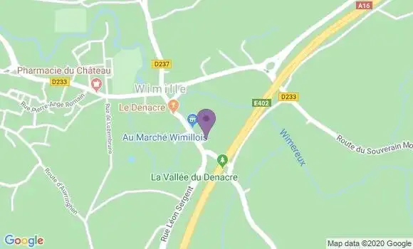 Localisation Wimille Bp - 62126