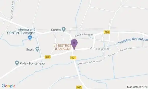 Localisation Amagne Ap - 08300