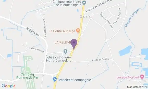 Localisation Stella Plage Bp - 62780