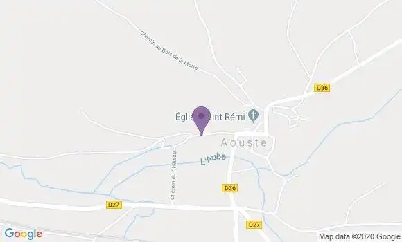 Localisation Aouste Ap - 08290