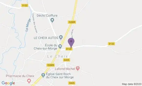 Localisation Artonne Bp - 63460