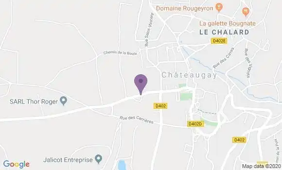 Localisation Chateaugay Bp - 63119
